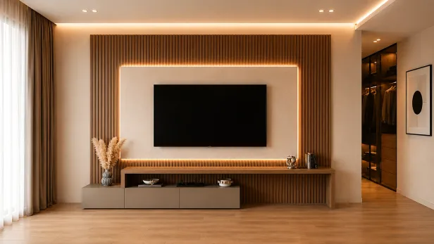 Le Cadre de Lumière – Meuble TV Design