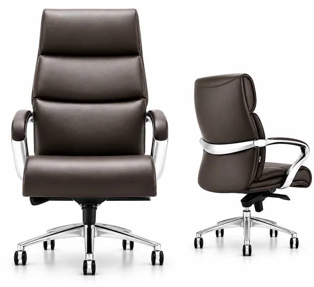 Prestige Brown Chair – Executive Comfort and Elegance